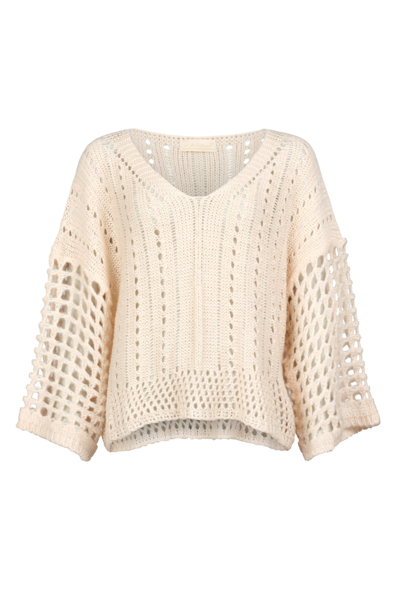 By Constellation Capella Open Knit Jumper