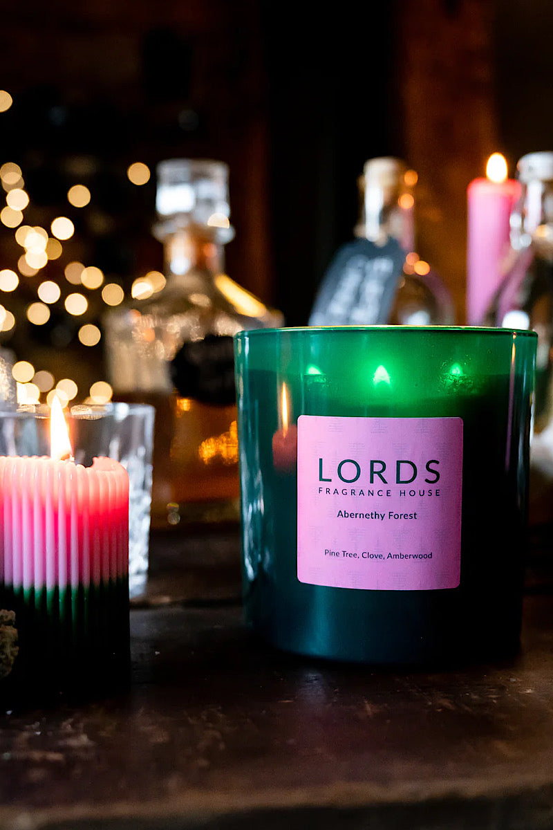 lords fragrance house abernethy 3 wick candle