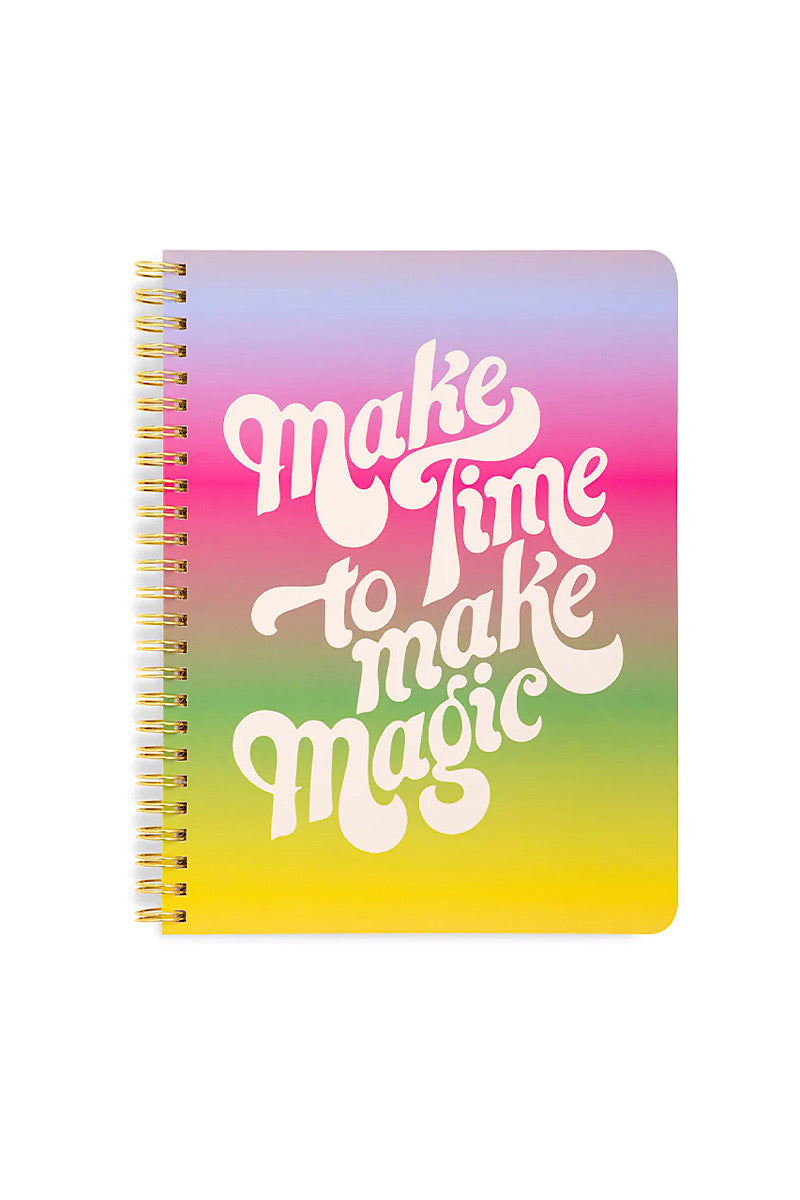 make time to make magic notebook