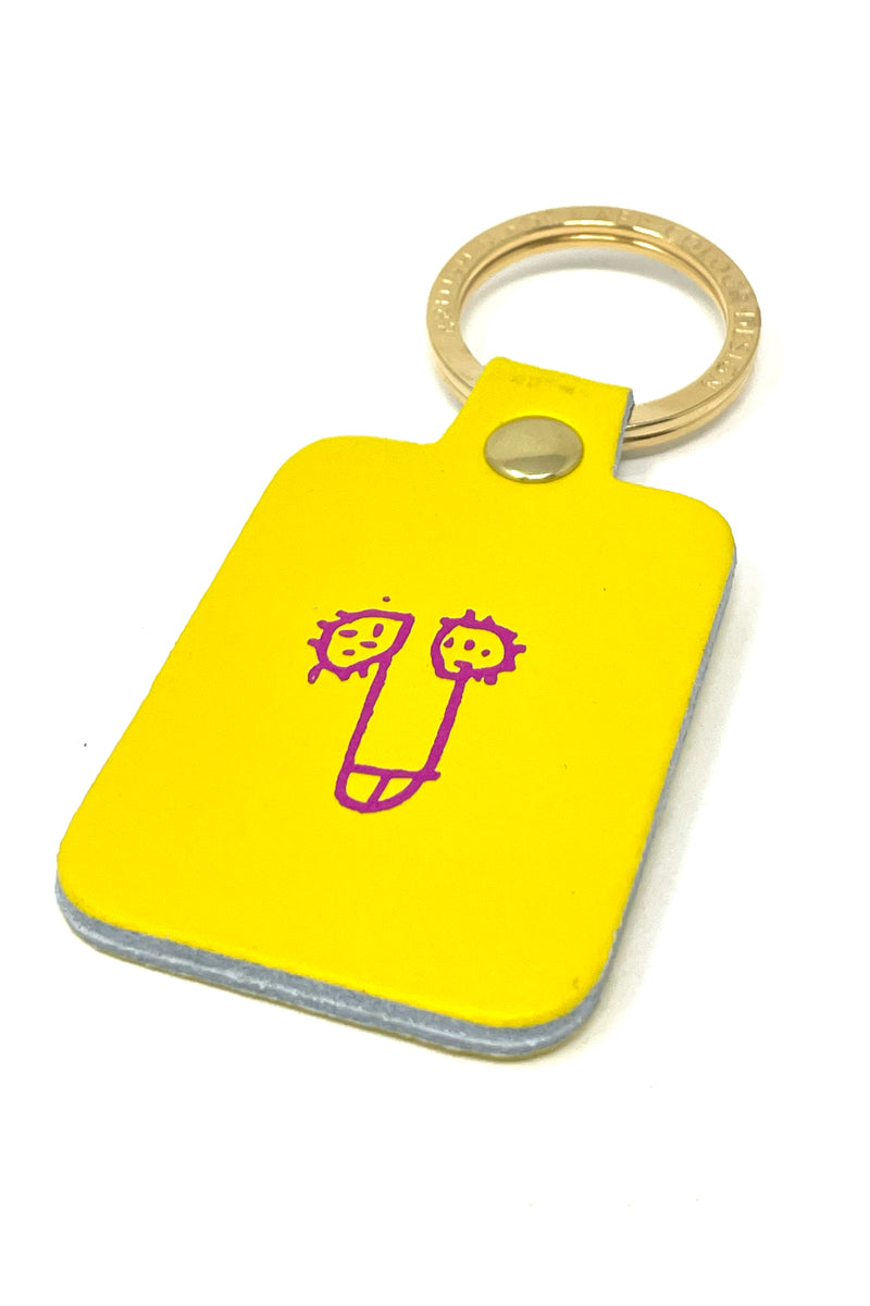 yellow willy keyring